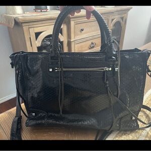 Rebecca Minkoff Regan leather satchel bag